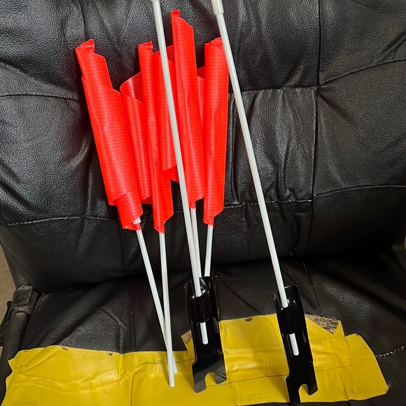 New Orange Bike Safety Flags - Picture 2 of 9